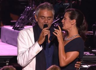 Andrea Bocelli og hans vakre kone i rørende duett. Dette må du høre!