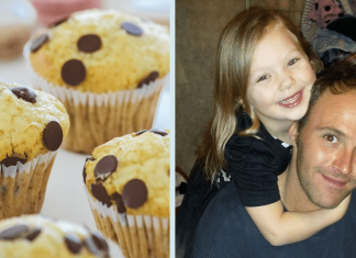 Den 9 år gamle jenta selger kaker for å få råd til pappaens begravelse