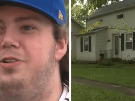 Da pizzabudet leverte pizzaen la han merke til noe spesielt. Det kan han reddet livet til kvinnen i huset